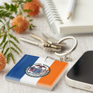 Show off your colors - New York Key Ring