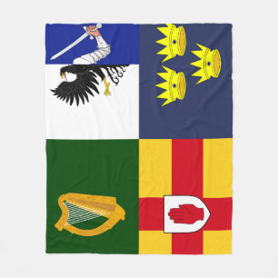 Show off your colours - Arms of Ireland Fleece Blanket