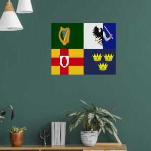 Show off your colours - Arms of Ireland Poster