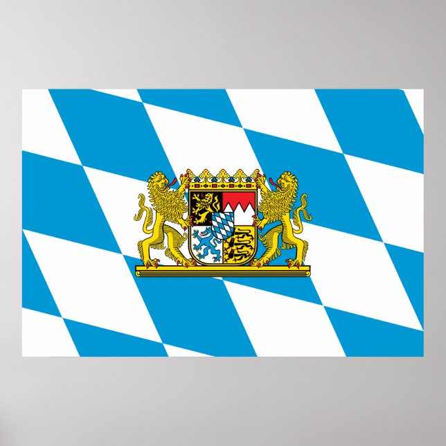 Show off your colours - Bavaria Poster (Front)