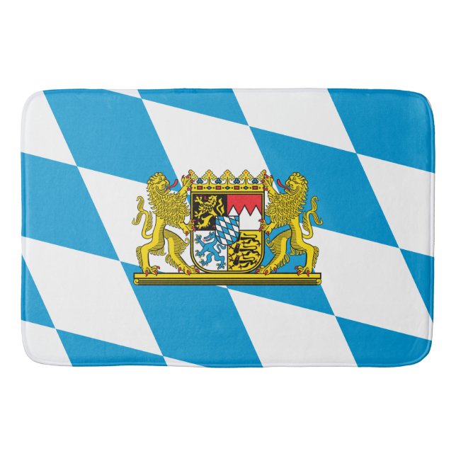 Show off your colours - Bayern/Bavaria Bath Mat (Front)