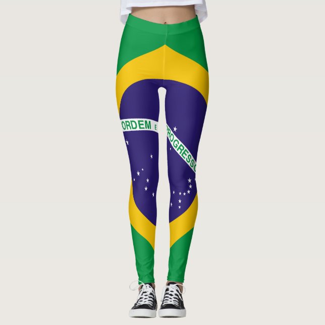 Show off your colours - Brazil Leggings (Front)