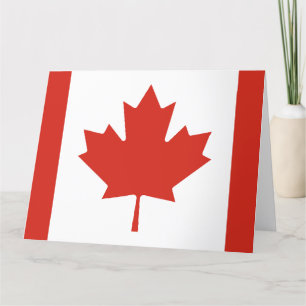 Show off your colours - Canada Thank You Card