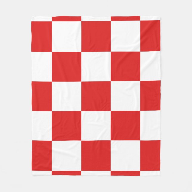 Show off your colours - Croatia Fleece Blanket (Front)