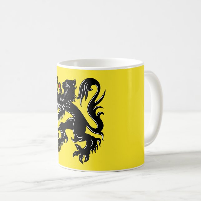 Show off your colours - Flanders Coffee Mug (Front Right)