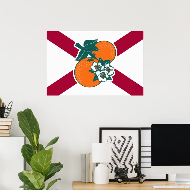 Show off your colours - Florida Poster (Home Office)