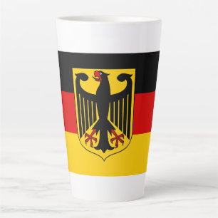 Show off your colours - Germany Latte Mug