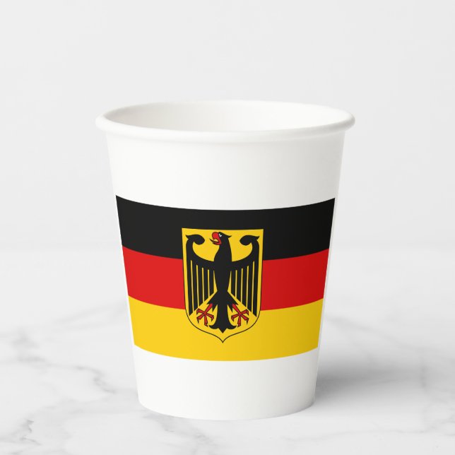 Show off your colours - Germany Paper Cups (Front)