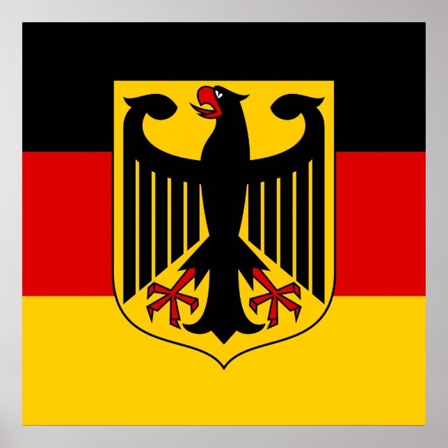 Show off your colours - Germany Poster (Front)