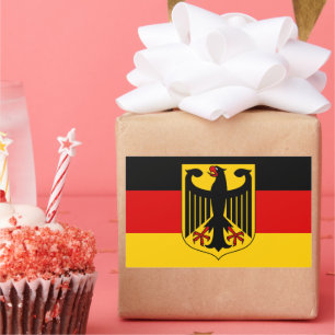 Show off your colours - Germany Rectangular Sticker