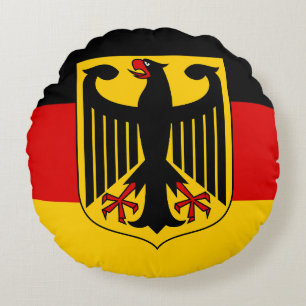 Show off your colours - Germany Round Cushion