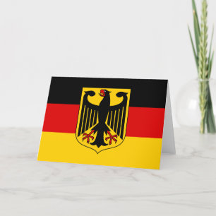 Show off your colours - Germany Thank You Card