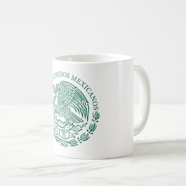 Show off your colours - Mexico Coffee Mug (Front Right)