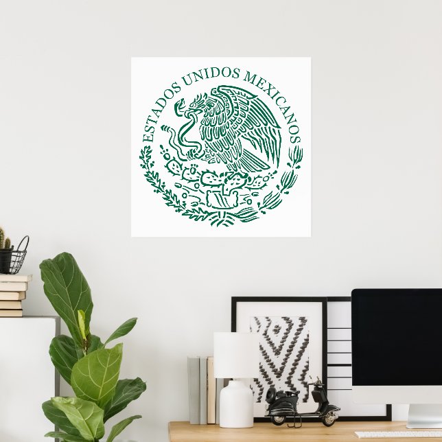 Show off your colours - Mexico Poster (Home Office)