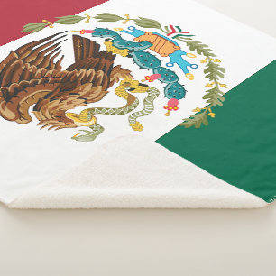 Show off your colours - Mexico Sherpa Blanket