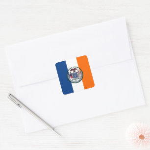 Show off your colours - New York Square Sticker