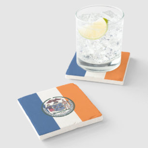 Show off your colours - New York Stone Coaster