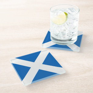 Show off your colours – Scotland Glass Coaster