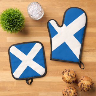 Show off your colours – Scotland Oven Mitt & Pot Holder Set