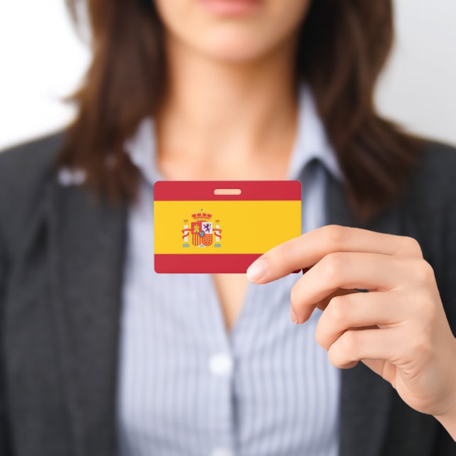Show off your colours - Spain ID Badge (Presented)