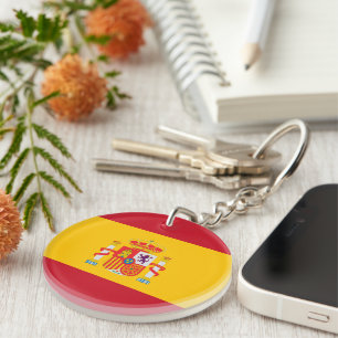 Show off your colours - Spain Key Ring