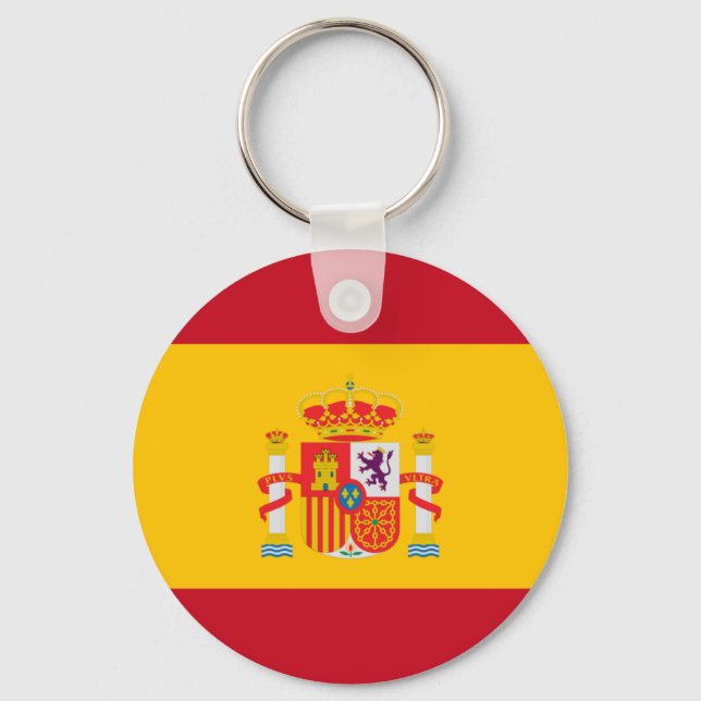 Show off your colours - Spain Key Ring (Back)