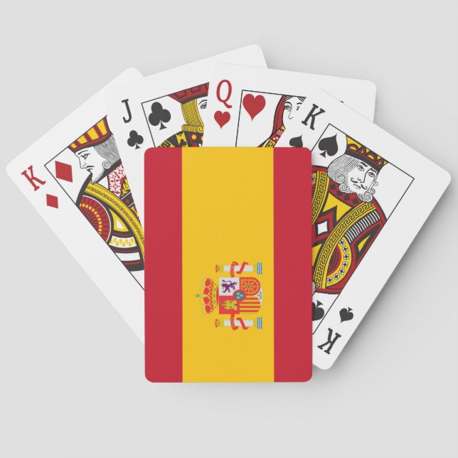 Show off your colours - Spain Playing Cards (Back)