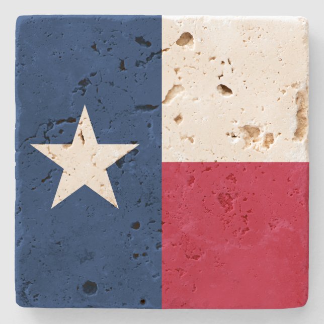 Show off your colours - Texas Stone Coaster (Front)