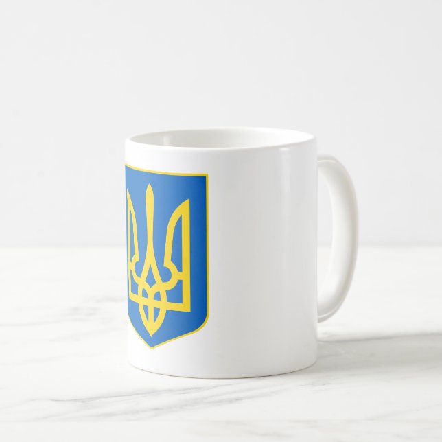 Show off your colours – Ukraine Coffee Mug (Front Right)