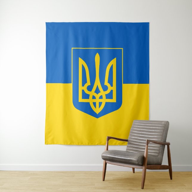 Show off your colours – Ukraine Tapestry (In Situ)
