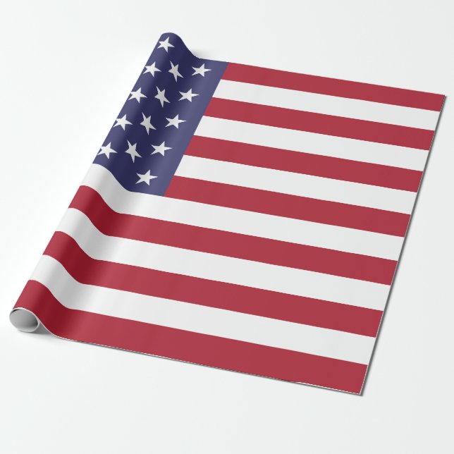 Show off your colours - United States Wrapping Paper (Unrolled)