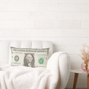 Show off your colours - US Dollar Lumbar Cushion