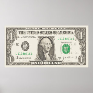 Show off your colours - US Dollar Poster
