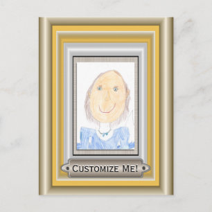 Show Off Your Kid's Art or Photo Postcard