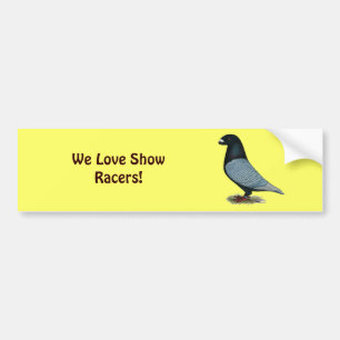 Show Racer Andalusian Bumper Sticker