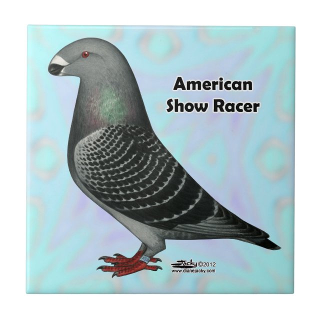 Show Racer ASR Ceramic Tile (Front)