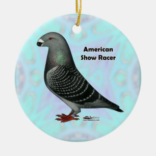 Show Racer ASR Ceramic Tree Decoration