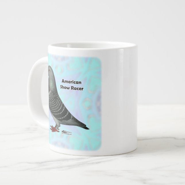 Show Racer ASR Large Coffee Mug (Front Left)