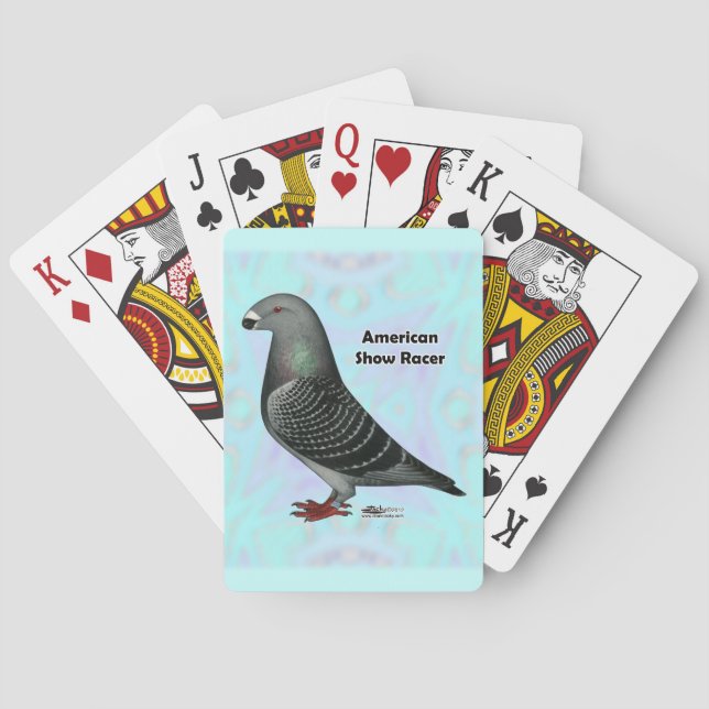 Show Racer ASR Playing Cards (Back)