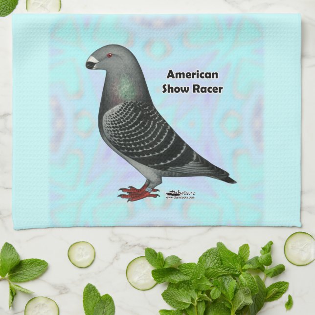 Show Racer ASR Tea Towel (Folded)