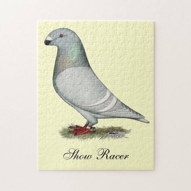 Show Racer Concept Hen Jigsaw Puzzle (Vertical)