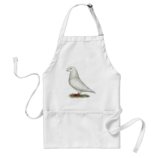 Show Racer White Standard Apron (Front)