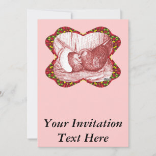 Show Racers In Red Invitation