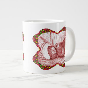 Show Racers In Red Large Coffee Mug