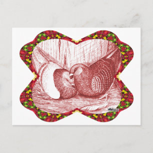 Show Racers In Red Postcard