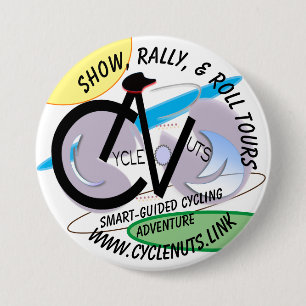 Show, Rally, & Roll Tours - Smart-guided Adventure 7.5 Cm Round Badge