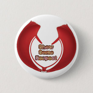 Show Some Respect Art Print 6 Cm Round Badge