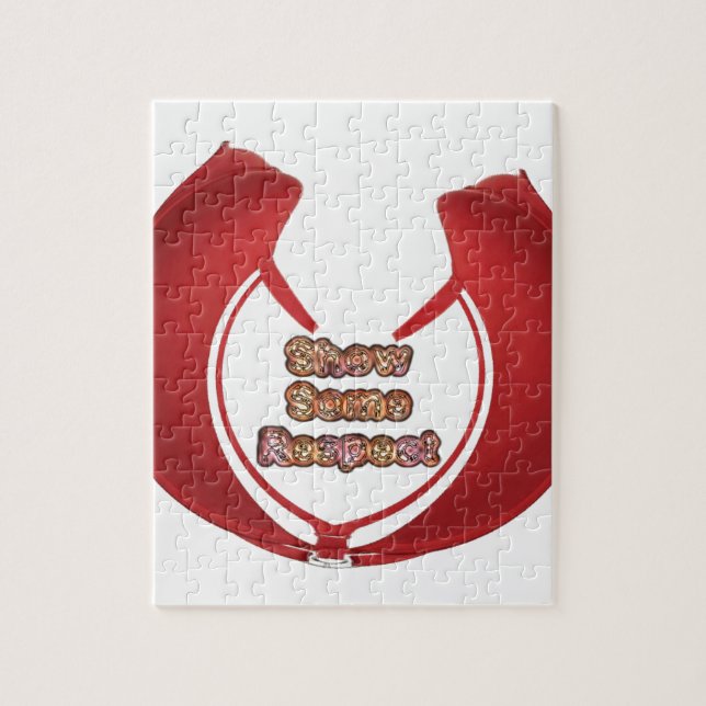 Show Some Respect Art Print Jigsaw Puzzle (Vertical)