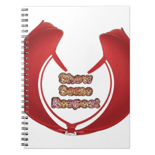 Show Some Respect Art Print Notebook
