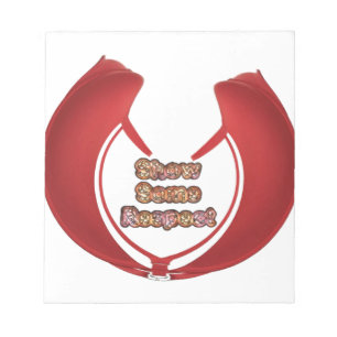 Show Some Respect Art Print Notepad